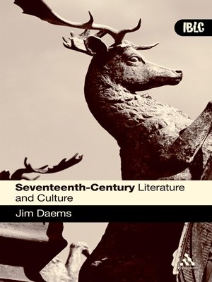 cover image of Seventeenth Century Literature and Culture